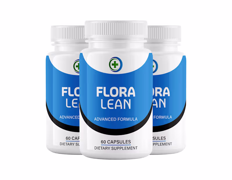 Cover image for Flora Lean – Digestive & Weight Support Supplement Packaging...