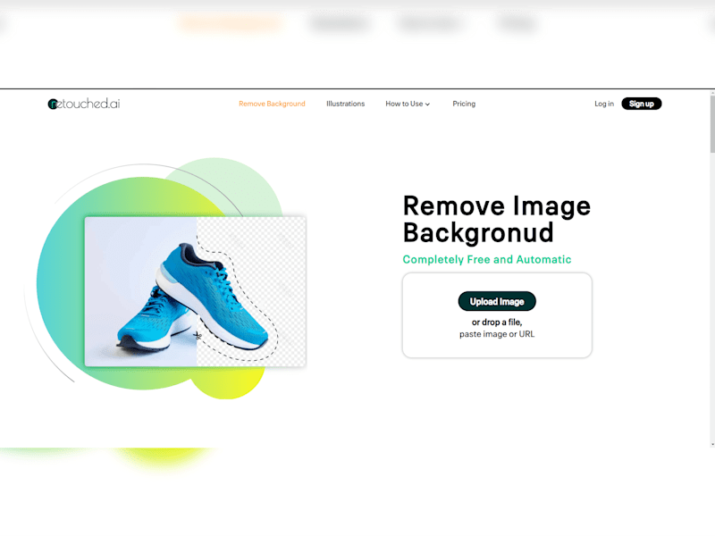 Cover image for Retouched AI: Responsive React Web Application