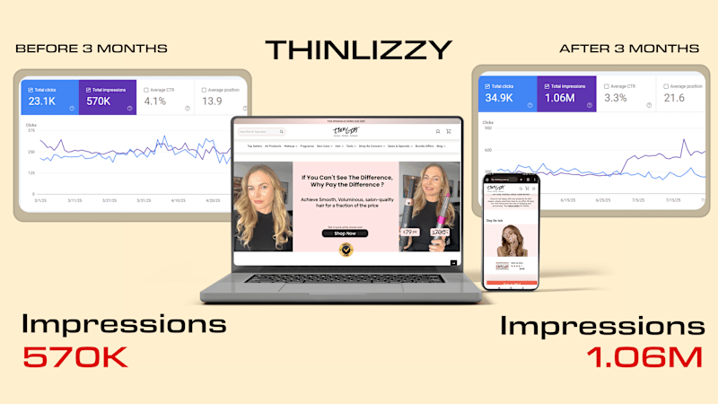 Cover image for CRO and SEO Enhancement for Thin Lizzy