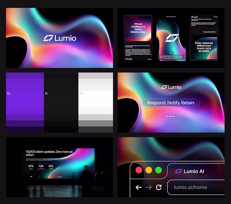 Cover image for Lumio Visual Identity Project