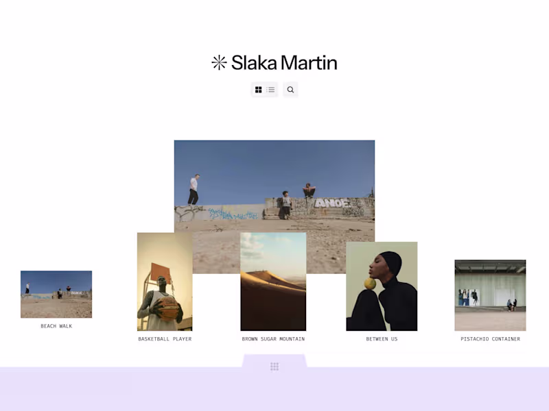 Cover image for Slaka Martin - Portfolio Website (Framer)