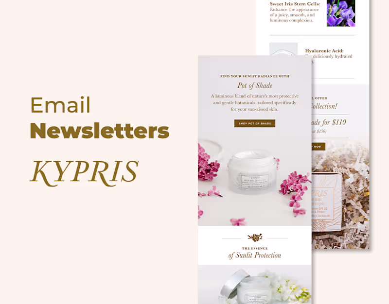 Cover image for Kypris | Email Design