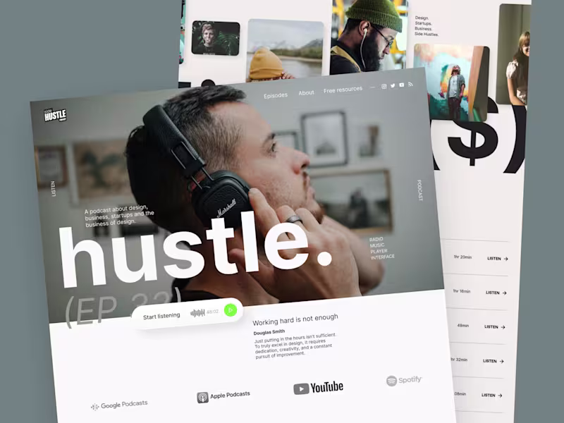 Cover image for Landing page in Framer