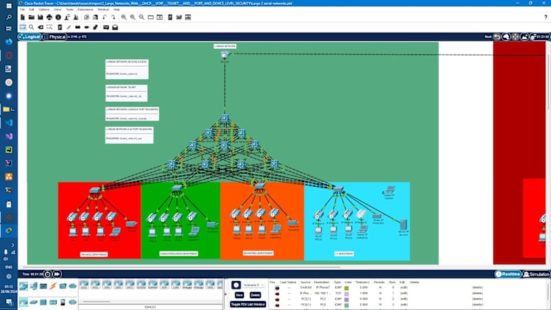 Cover image for CSharpTeoMan911/2_Large_Networks_With___DHCP___VOIP___TELNET___…