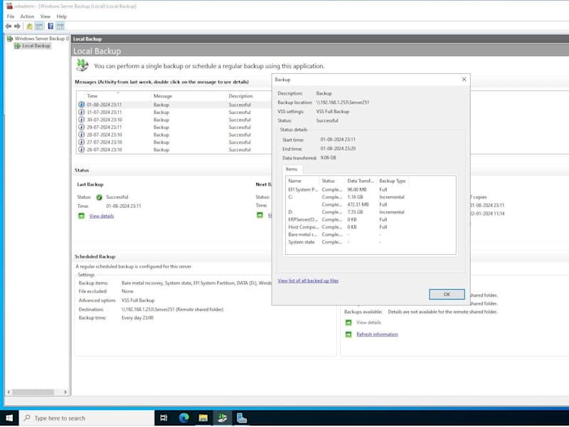 Cover image for Windows Server Backup Configuration to NAS
