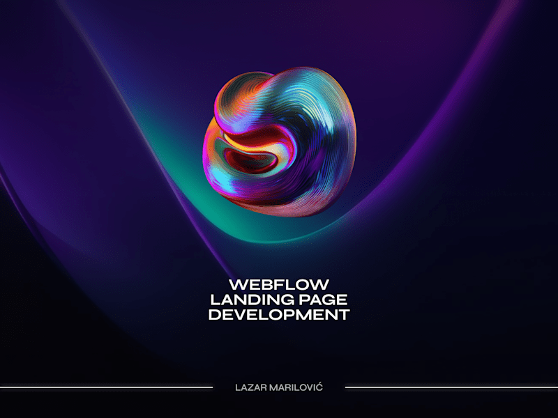 Cover image for Webflow Landing Page Development
