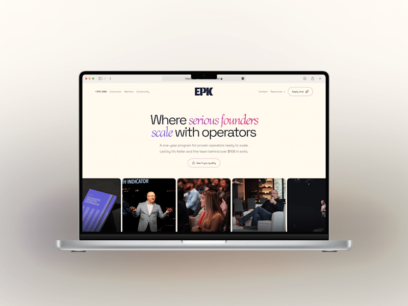 Cover image for Epic MBA Marketing Site Development