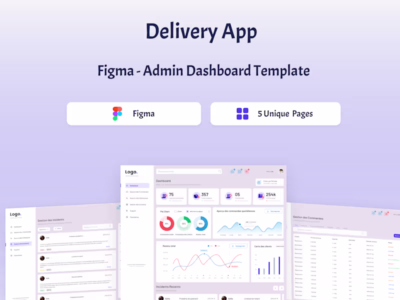 Cover image for Admin Platform for a Delivery Application