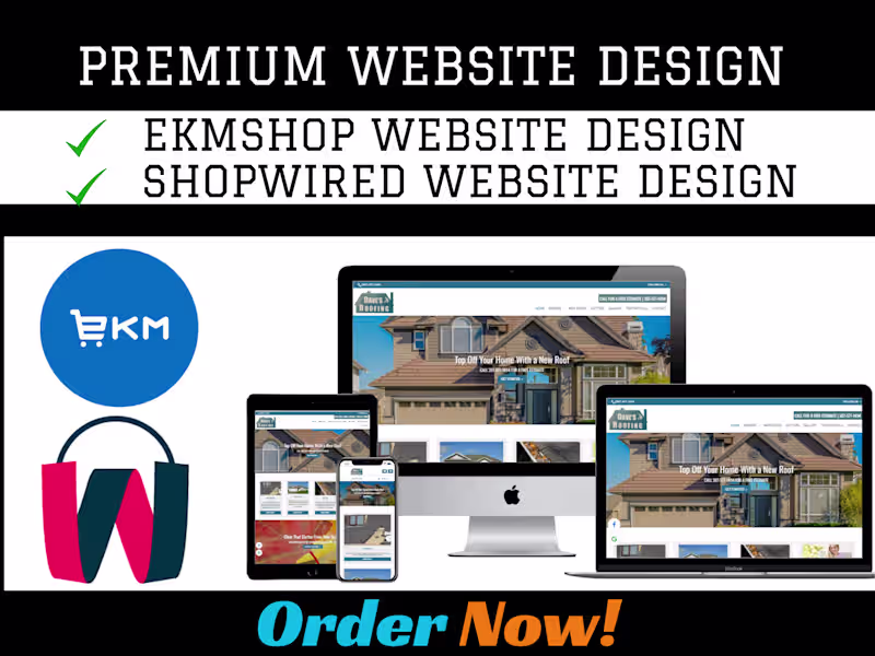 Cover image for I Will Setup and Design Your EKM or ShopWired Online Store