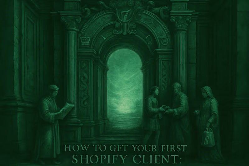 Cover image for How to Get Your First Shopify Client: 7 Proven Strategies for New Developers