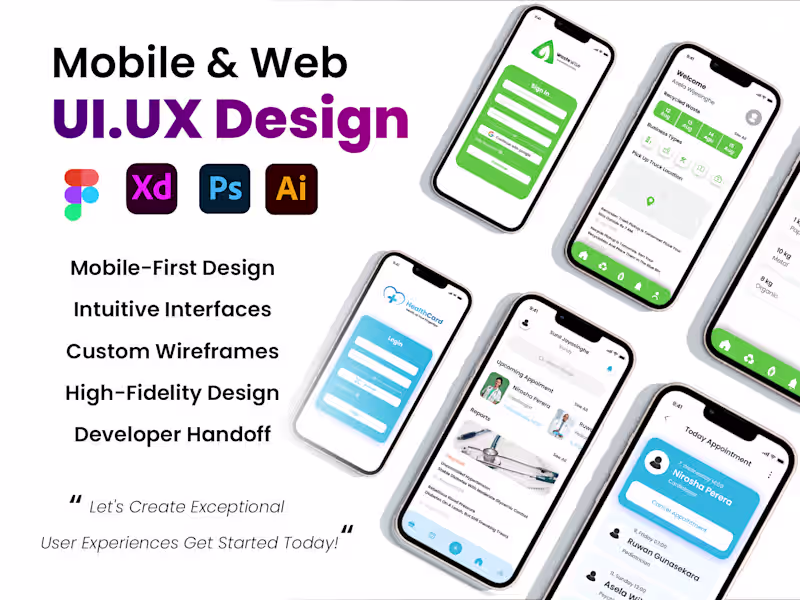 Cover image for UI/UX Designer | Crafting Engaging, User-Friendly Interfaces