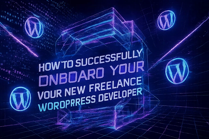 Cover image for How to Successfully Onboard Your New Freelance WordPress Developer