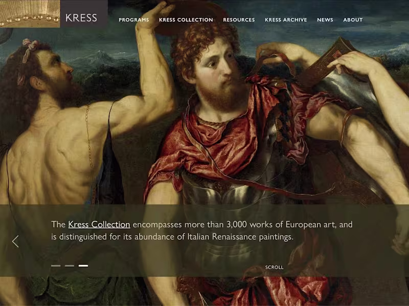Cover image for Kress Foundation
