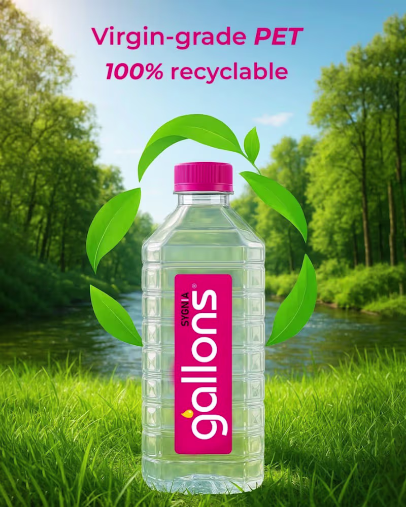 Cover image for Pure hydration. Clean design. A water brand built for everyd...