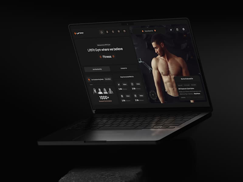 Cover image for Lift-fit : Multi-Page Website Design & Framer Development