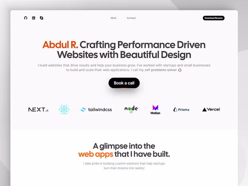 Cover image for Landing Page Development with React NextJS