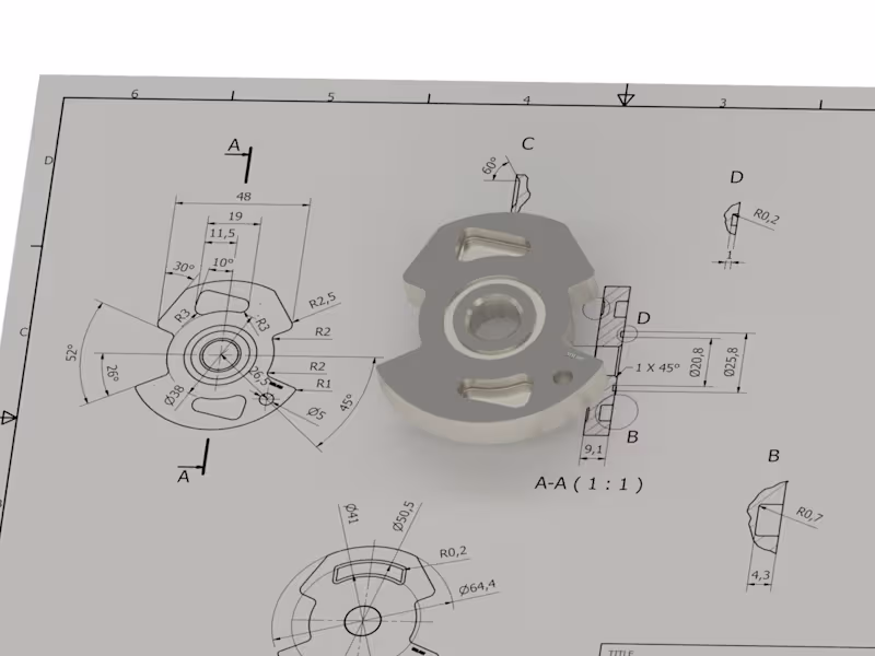 Cover image for 2D Drafting / 3D Designing and Rendering