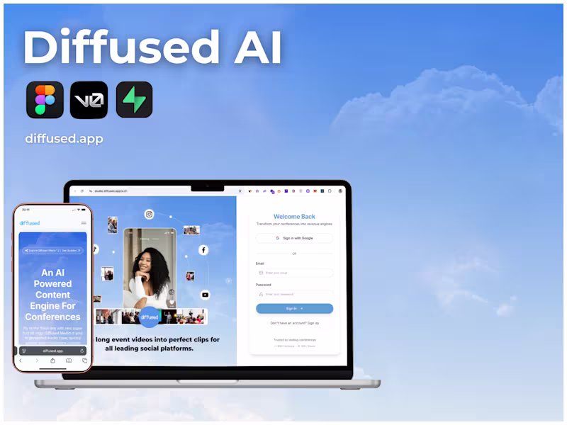 Cover image for Diffused AI: Transforming Conference Content