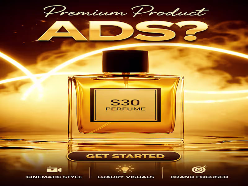 Cover image for Luxury Brand Video Ad | Product Ads | Visual Branding .........
