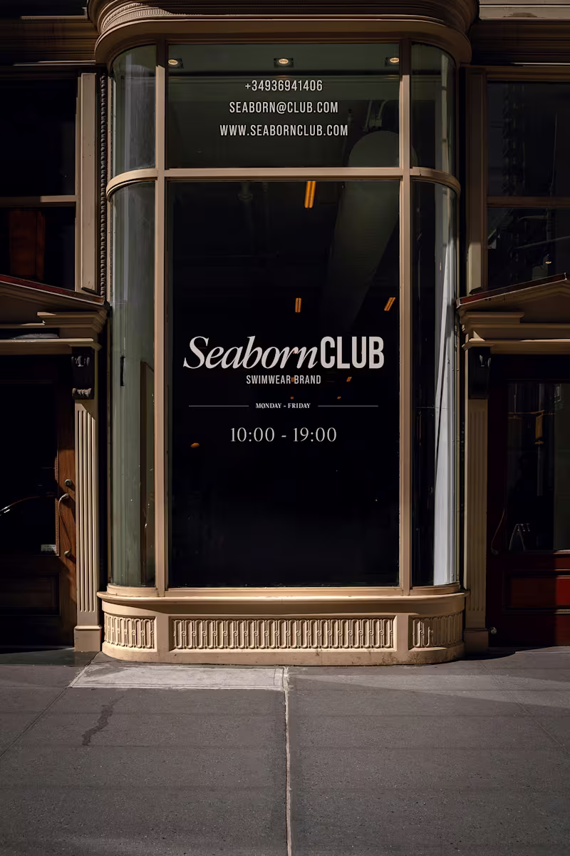 Cover image for Seaborn Club | Swimwear | Brand Identity