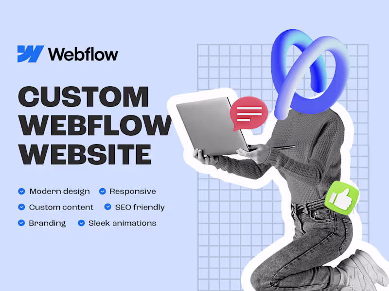 Cover image for The Full Package: Custom Design & Development in Webflow