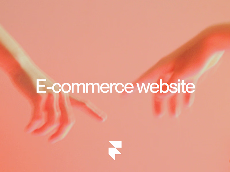 Cover image for Framer E-commerce Website
