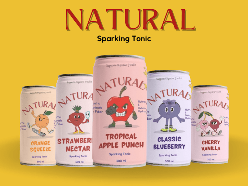 Cover image for Packaging Design for Sparkling Tonic