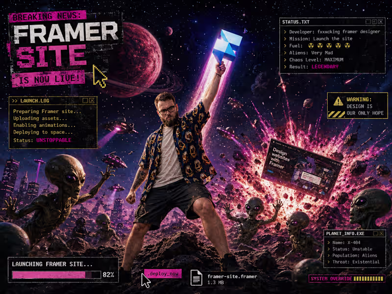 Cover image for Framer Website Design & Development