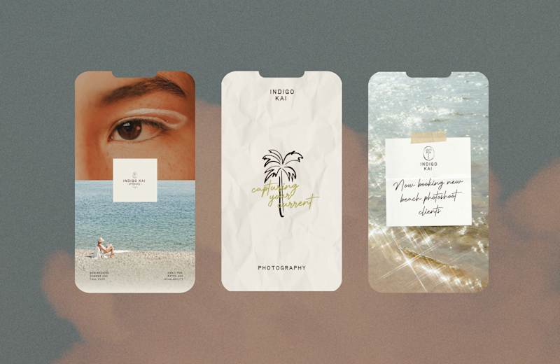 Cover image for Indigo Kai Photography Brand Identity