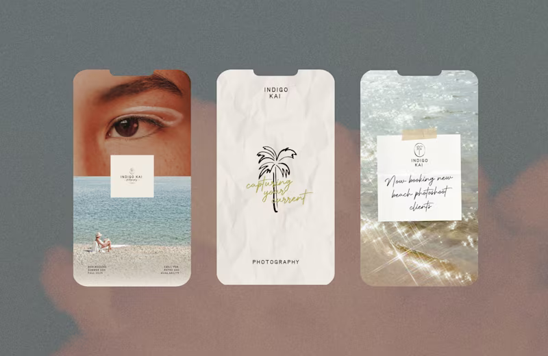 Cover image for Indigo Kai Photography Brand Identity