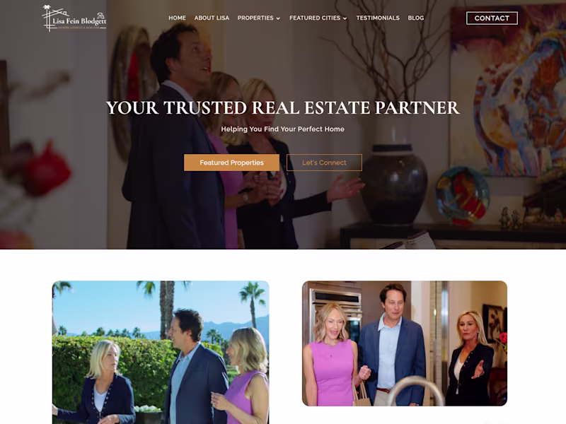 Cover image for Real Estate Agent in La Quinta, CA | Lisa Fein Blodgett