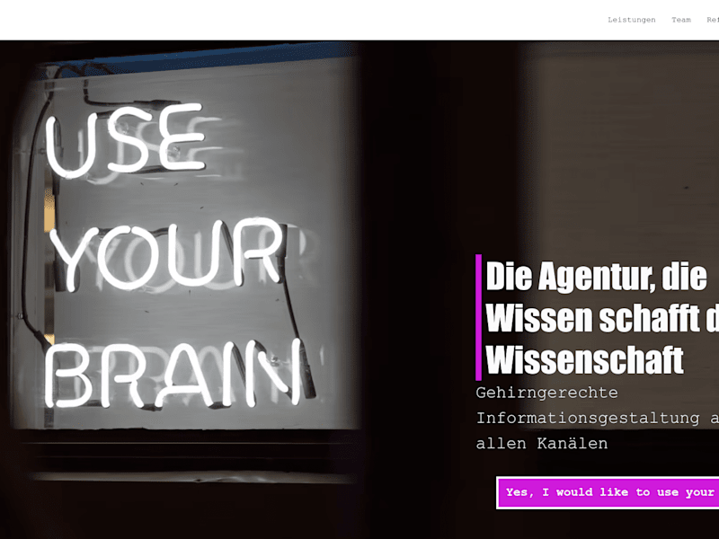 Cover image for Braincheck - Agency Website