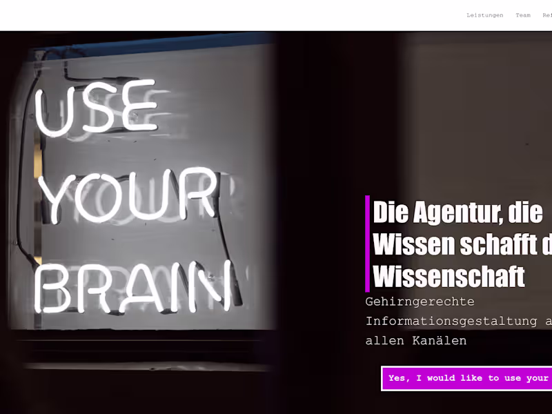 Cover image for Braincheck - Agency Website