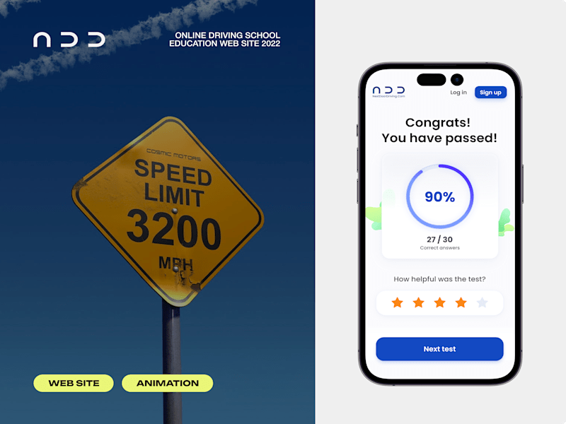 Cover image for Online Driving School
