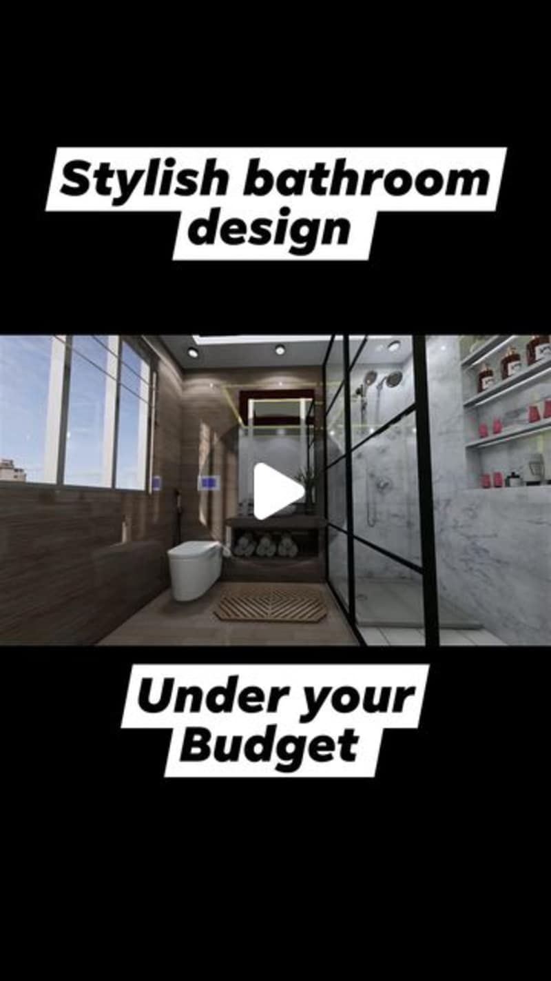 Cover image for Sanju on Instagram: ”❤️❤️Stylish bathroom interior design 2024 …