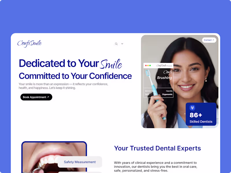 Cover image for Designed ConfiSmile (https://www.behance.net/gallery/2373220...