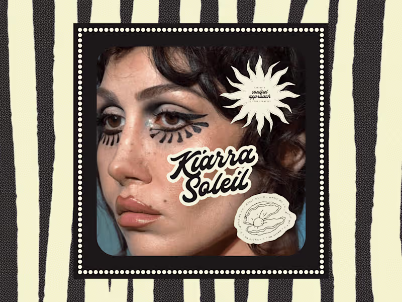 Cover image for Retro Brand Identity for Kiarra Soleil