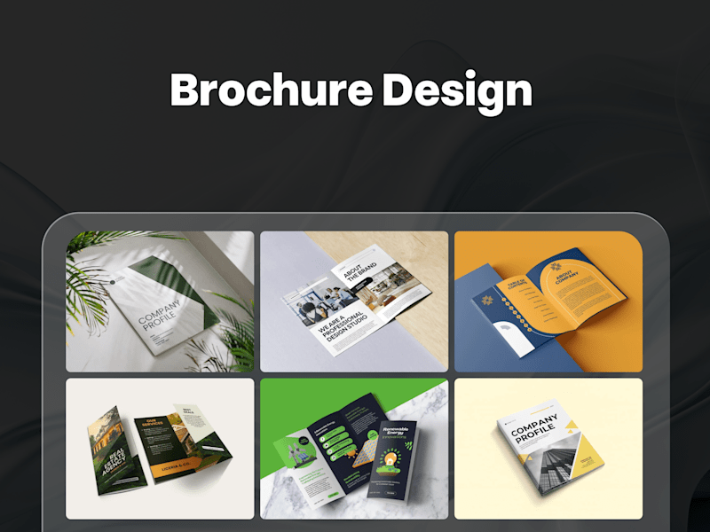 Cover image for Brochure design