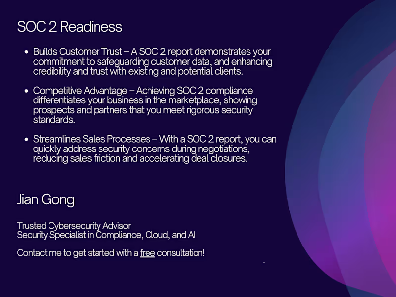 Cover image for SOC 2 Audit Readiness