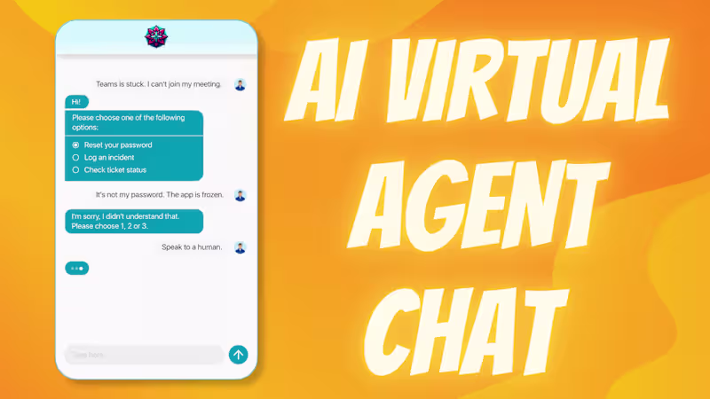 Cover image for Ai Virtual Agent Chat Animation