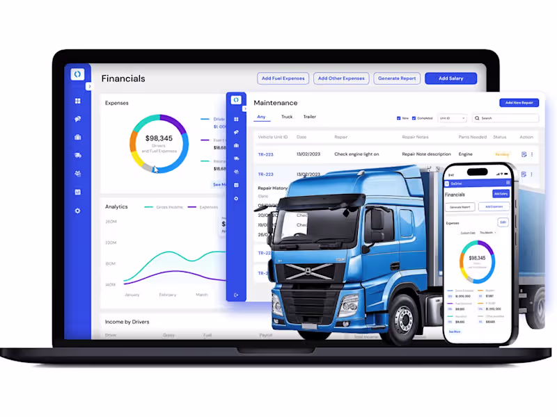 Cover image for Trucking88 — Transport Management SaaS