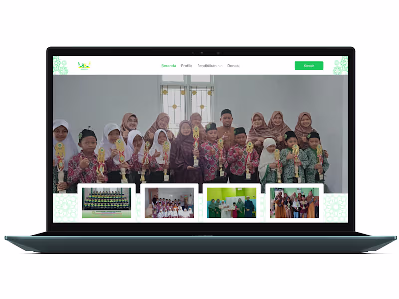 Cover image for I built the digital identity for Yayasan Al Hamidah from the...