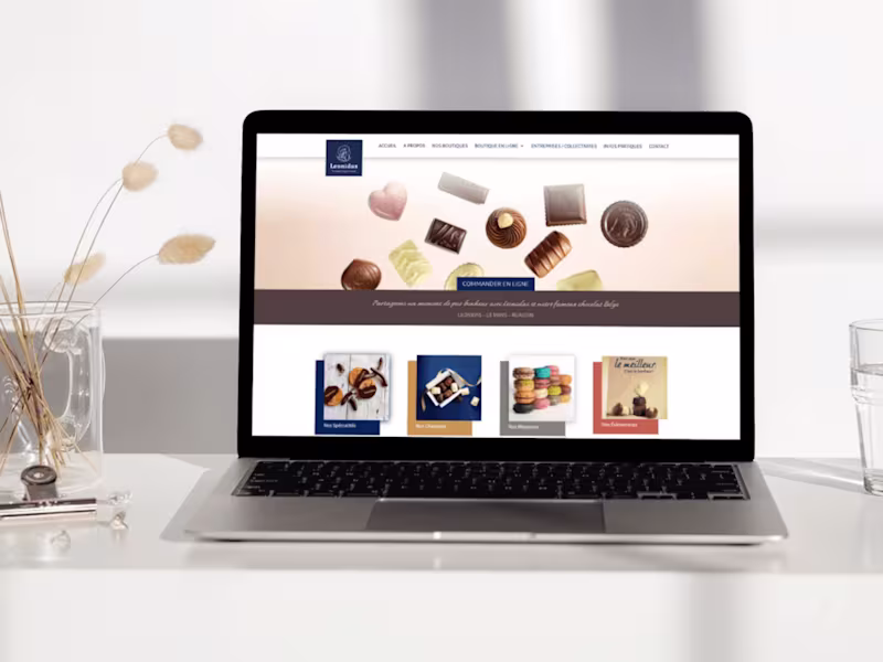 Cover image for Leonidas Chocolate Website Design and Development