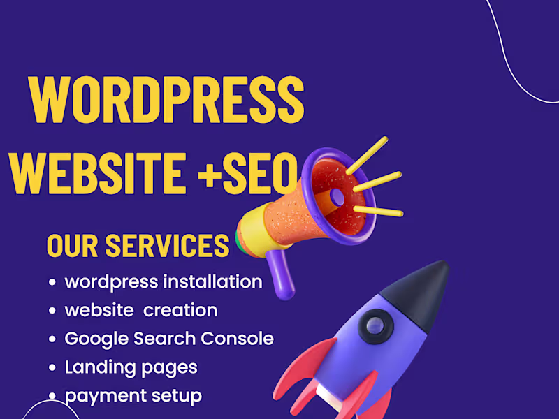 Cover image for i will do WordPress Developer, WordPress Designer, WordPress SEO