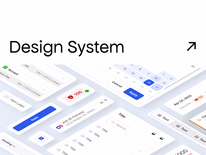 Cover image for Design System