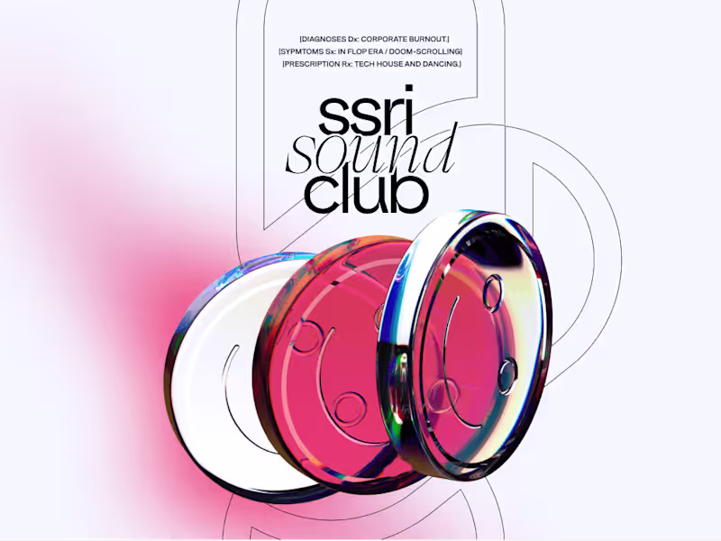 Cover image for ssri sound club - Escaping The Corporate Nightmare