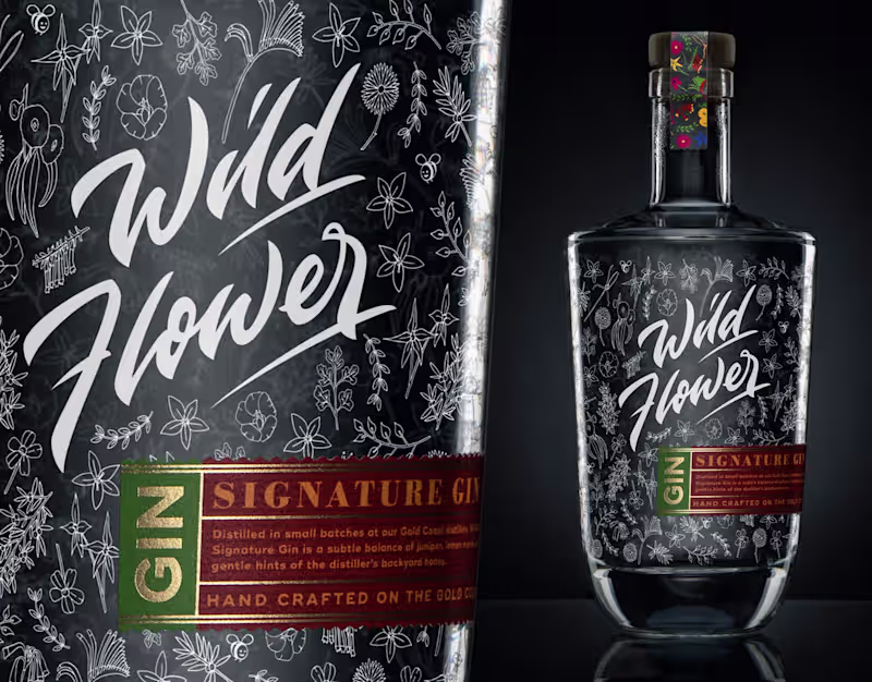 Cover image for Wild Flower Gin