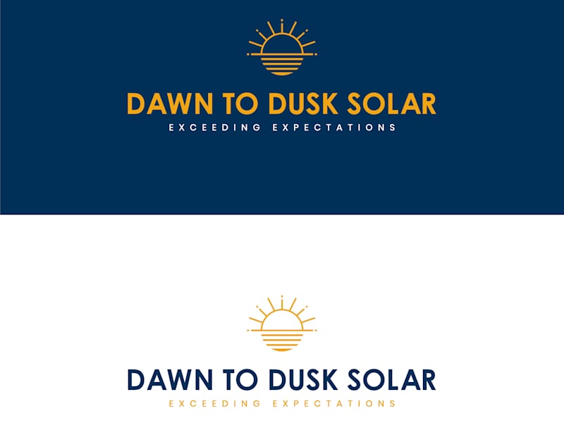 Cover image for Dawn to Dusk Solar | Brand identity design