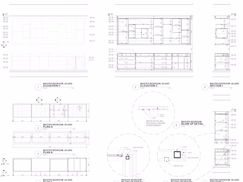 Cover image for Providing technical plans, elevations and blow-up details