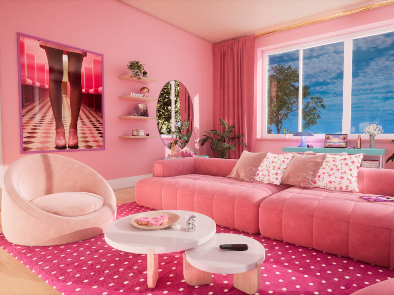 Cover image for Themed Barbie Dream House